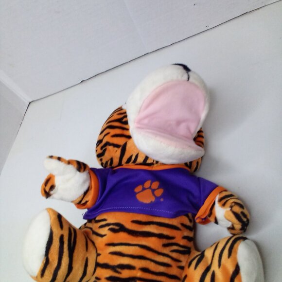 Clemson Tigers Talking Smashers Hand Puppet Go Tigers Working - Picture 6 of 9